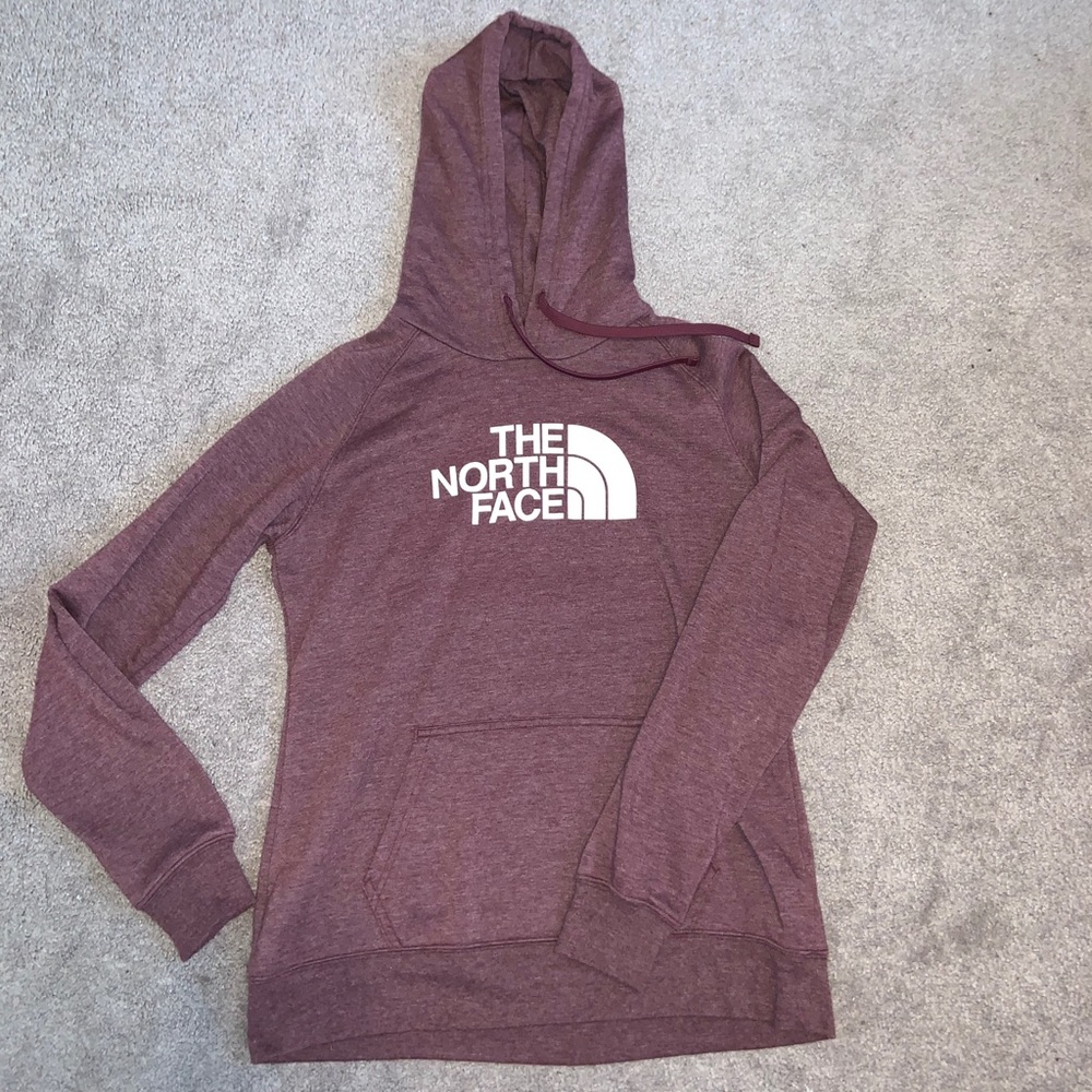 New purple North Face hoodie